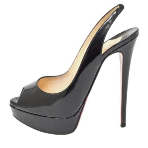 Christian Louboutin Pre-owned Pre-owned Laeder klackskor Black, Dam