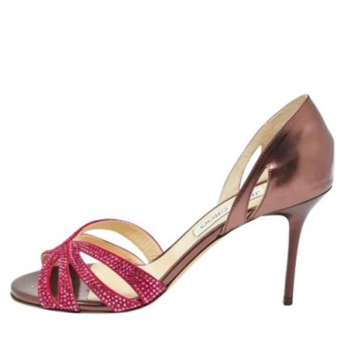 Jimmy Choo Pre-owned Pre-owned Laeder sandaler Multicolor, Dam