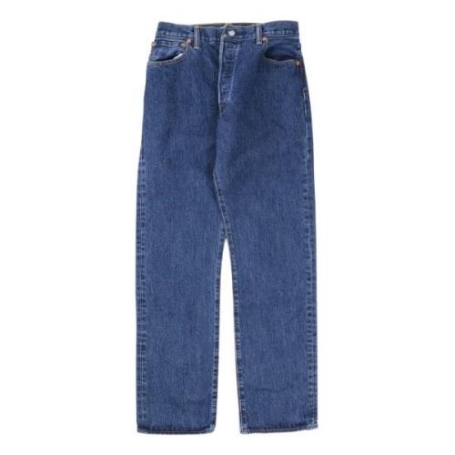 Re/Done Vintage 90s Löst Denim Jeans Blue, Dam