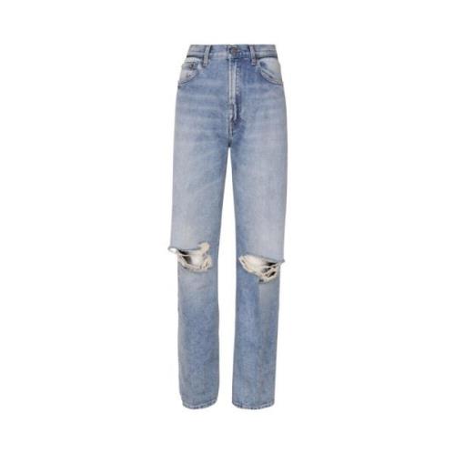 Dondup Vida Ben Vintage Ljus Tvätt Jeans Blue, Dam