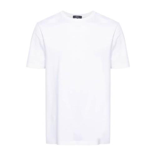 Herno Vita T-shirts och Polos White, Herr