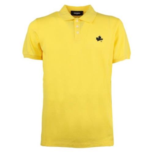 Dsquared2 Polo Yellow, Herr