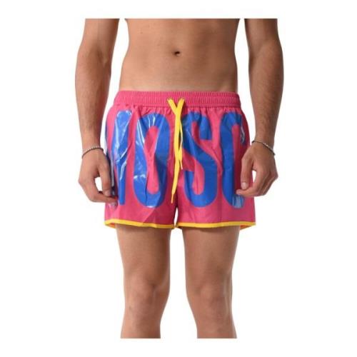 Moschino Simboxershorts Pink, Herr