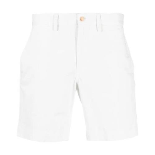 Ralph Lauren Vit Deckwash Short White, Herr