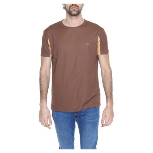 Alviero Martini 1a Classe Brun kortärmad T-shirt Brown, Herr