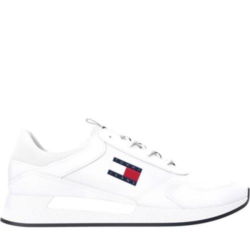 Tommy Jeans Vita Flexi Fritidssneakers White, Herr