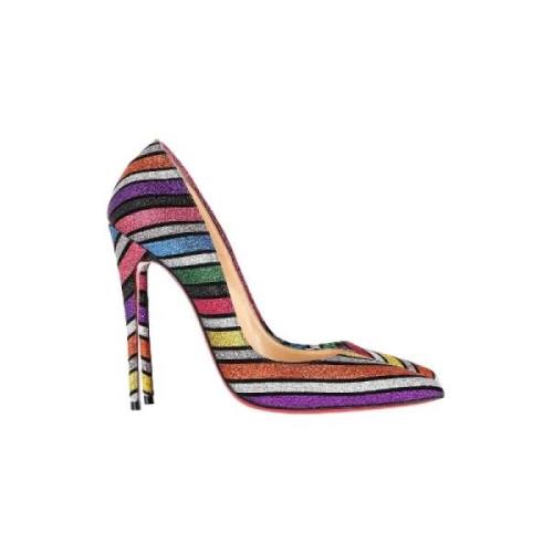 Christian Louboutin Pre-owned Pre-owned Laeder klackskor Multicolor, D...