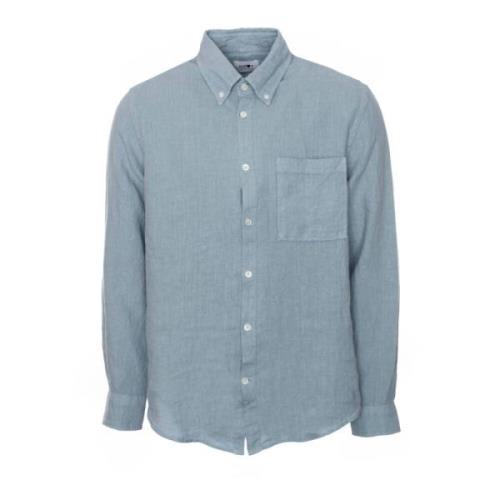 Nn07 Casual Shirts Blue, Herr