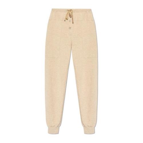 Ulla Johnson Sweatpants Calla Beige, Dam