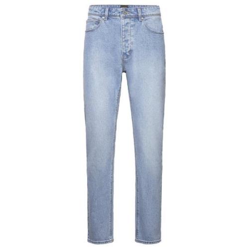 Abrand Jeans Vintage avslappnad passform Indigo Jeans Blue, Herr