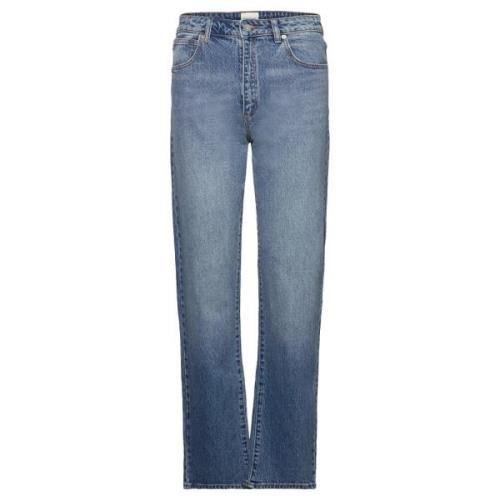 Abrand Jeans Hög Rak Jeans Erin Blue, Dam