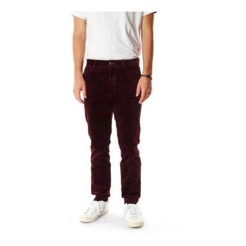 Ralph Lauren Slim-fit Trousers Red, Herr