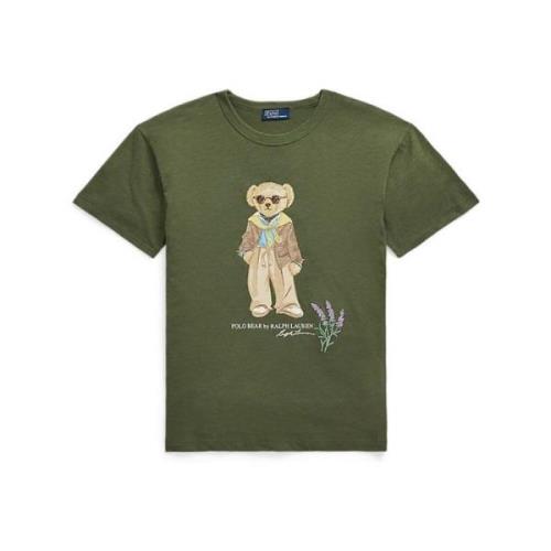 Ralph Lauren Stilren T-shirt för män Green, Dam