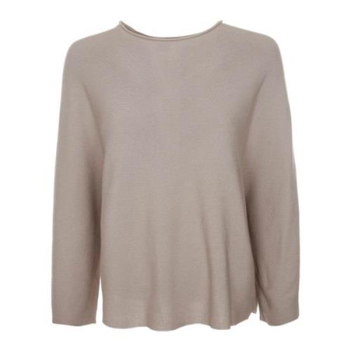 Drykorn Round-neck Knitwear Beige, Dam