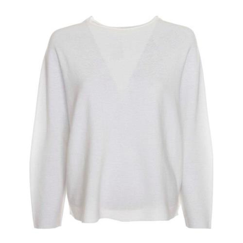 Drykorn Round-neck Knitwear White, Dam