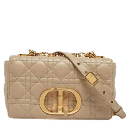 Dior Vintage Pre-owned Laeder dior-vskor Beige, Dam