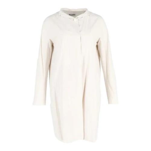 Jil Sander Pre-owned Pre-owned Bomull klnningar White, Dam