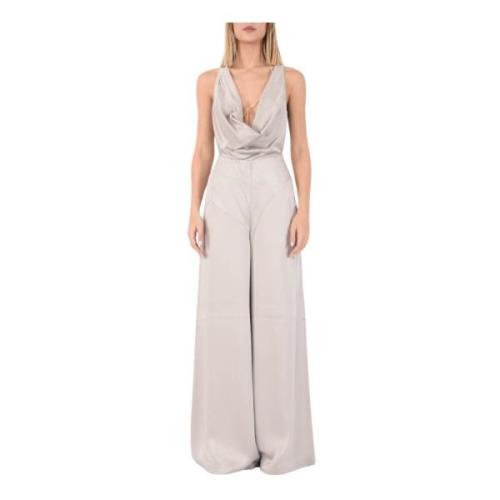 Elisabetta Franchi Jumpsuits Gray, Dam