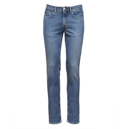 Acne Studios Mid Blue Denim North Jeans Blue, Herr