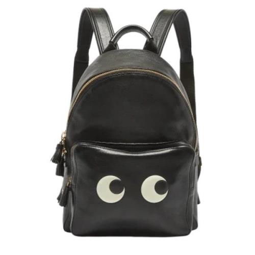 Anya Hindmarch Pre-owned Pre-owned Laeder ryggsckar Black, Dam