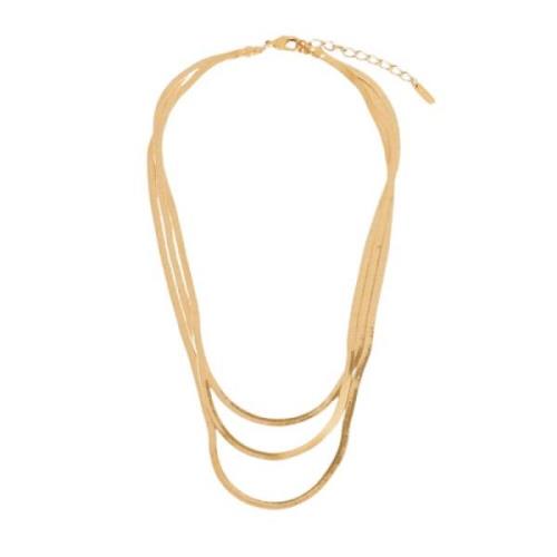 Malababa Guldormkedja Halsband Yellow, Dam