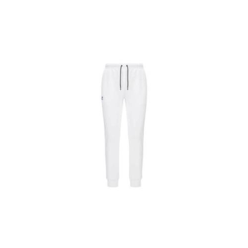 K-Way Vita Slim Fit Sweatpants med Ribbed Hem White, Unisex
