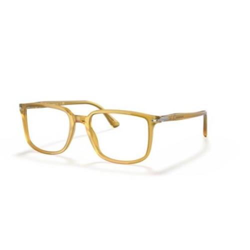 Persol Klassiska Runda Solglasögon Yellow, Unisex