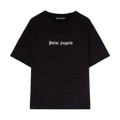 Palm Angels Logo T-shirt Modello Black, Herr
