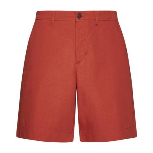 Maison Kitsuné Stiliga Shorts för Män Orange, Herr