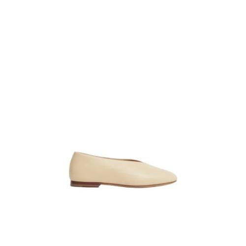 Mansur Gavriel Platta Ballerina Skor Beige, Dam