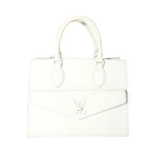 Louis Vuitton Vintage Pre-owned Laeder totevskor White, Dam