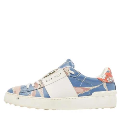 Valentino Vintage Pre-owned Laeder sneakers Multicolor, Dam