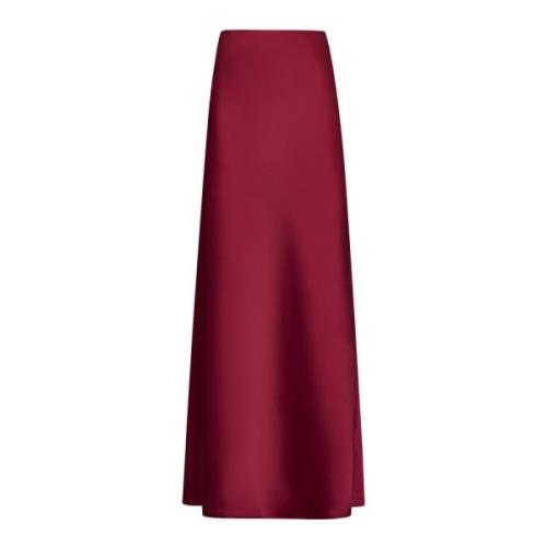 Blanca Vita Bordeaux Kjol i Sbieca Stil Red, Dam