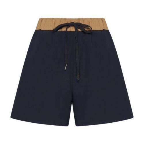 Blanca Vita Snygga Shorts för Sommaren Blue, Dam