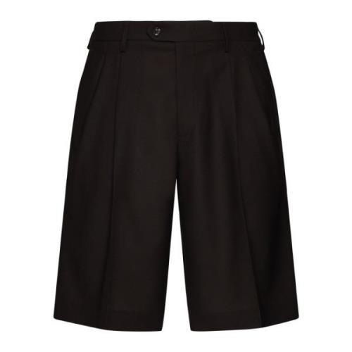 Lardini Bruna Shorts för Män Brown, Herr