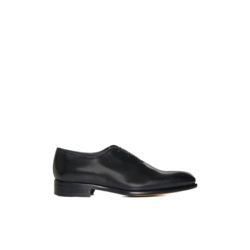 Doucal's Oxford Deco Platta Skor Black, Herr