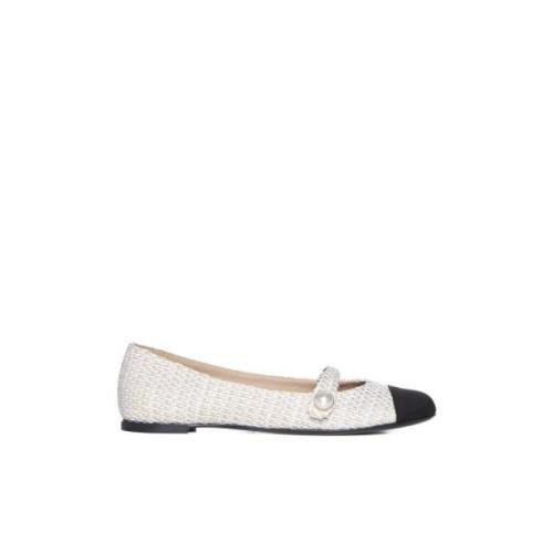 Roberto Festa Vita Platta Skor Elegant Stil White, Dam