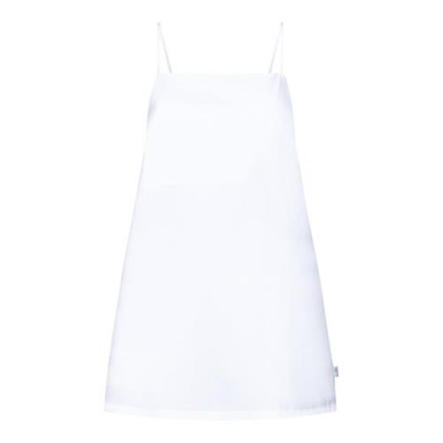 MM6 Maison Margiela Vit Ärmlös Topp White, Dam