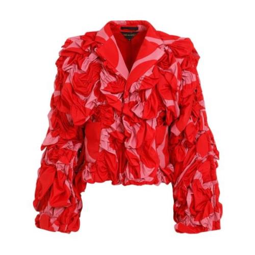 Comme des Garçons Röd Jacka Red, Dam