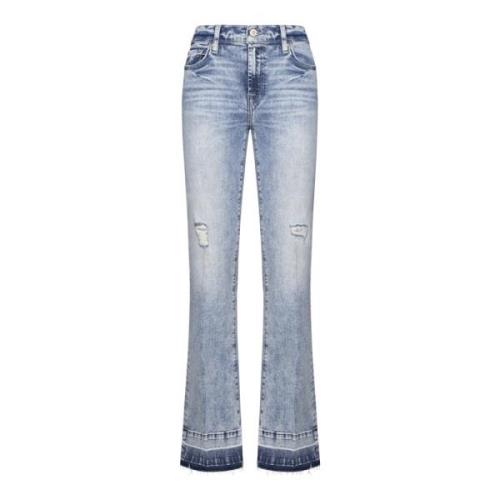 7 For All Mankind Blå Jeans för Män Blue, Dam