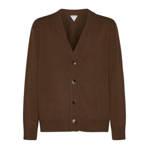 Bottega Veneta Klassiska Cashmere Sweaters Brown, Herr