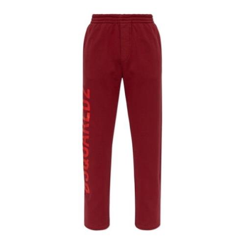 Dsquared2 Sweatpants Red, Herr