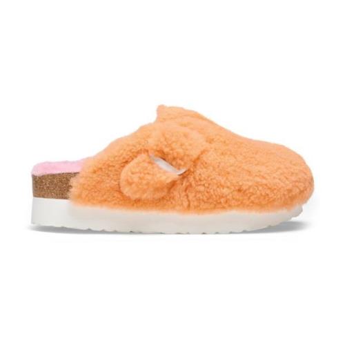 Birkenstock Sliders Orange, Dam