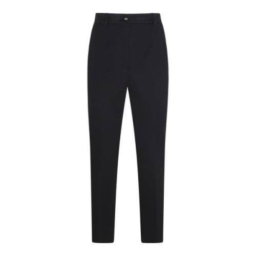 Dolce & Gabbana Svarta Slim-Fit Byxor Black, Dam