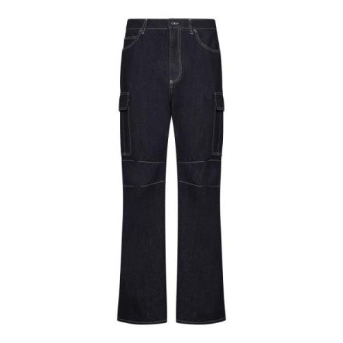 Dolce & Gabbana Cargo Jeans Black, Herr