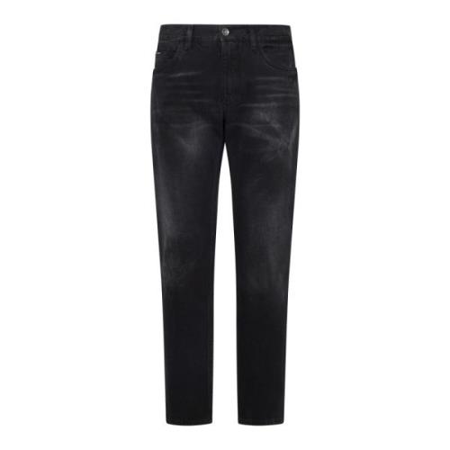 Dolce & Gabbana Regular Fit Jeans Black, Herr