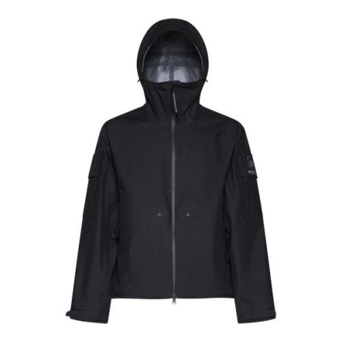 C.p. Company Svart Vattentät Gore-Tex® Metropolis Kappa Black, Herr