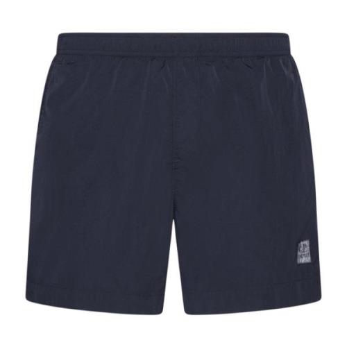 C.p. Company Eco-Chrome Badshorts Sea Kläder Blue, Herr