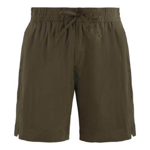 Canada Goose Nylon Bermuda Shorts Green, Herr