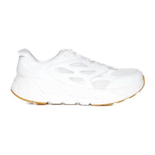 Hoka One One Vita Mesh Sneakers Lätt Konstruktion White, Herr